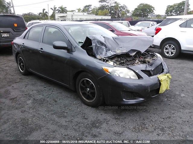 1NXBU4EE7AZ265495 - 2010 TOYOTA COROLLA S/LE/XLE GRAY photo 1