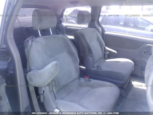 5TDZA23C96S472872 - 2006 TOYOTA SIENNA CE/LE GRAY photo 8