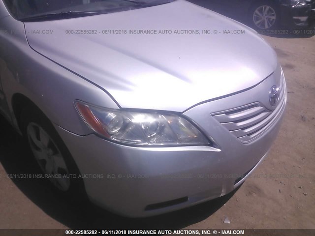 4T1BE46K27U644964 - 2007 TOYOTA CAMRY NEW GENERAT CE/LE/XLE/SE SILVER photo 6