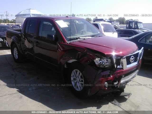 1N6AD0EV4JN735546 - 2018 NISSAN FRONTIER S/SV/SL/PRO-4X RED photo 1