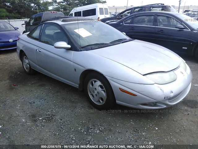 1G8ZY127X2Z260110 - 2002 SATURN SC2 SILVER photo 1