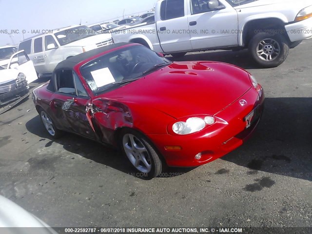 JM1NB353030301330 - 2003 MAZDA MX-5 MIATA LS RED photo 1