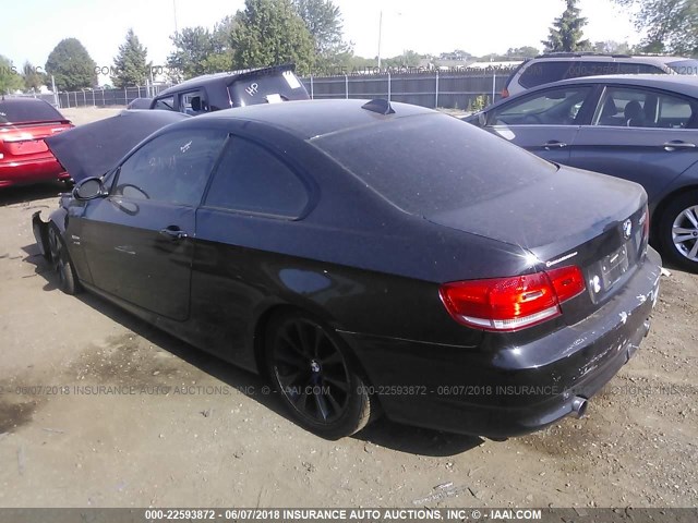 WBAWC73539E067674 - 2009 BMW 335 XI BLACK photo 3