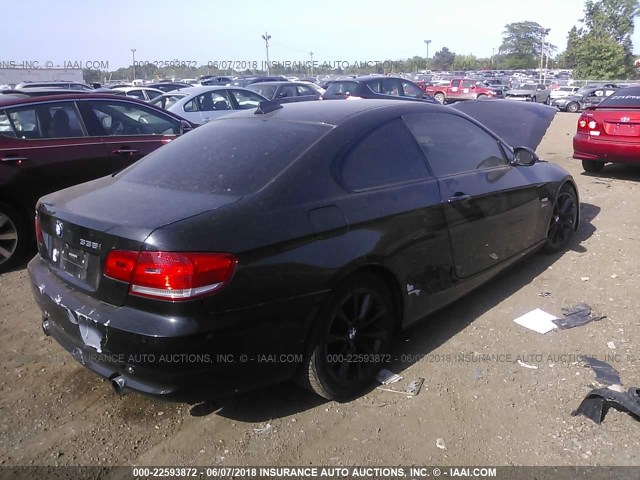 WBAWC73539E067674 - 2009 BMW 335 XI BLACK photo 4