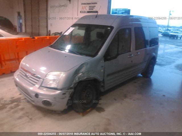 NM0KS9CN7CT089192 - 2012 FORD TRANSIT CONNECT XLT PREMIUM GRAY photo 2