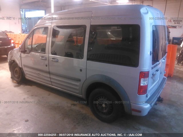 NM0KS9CN7CT089192 - 2012 FORD TRANSIT CONNECT XLT PREMIUM GRAY photo 3