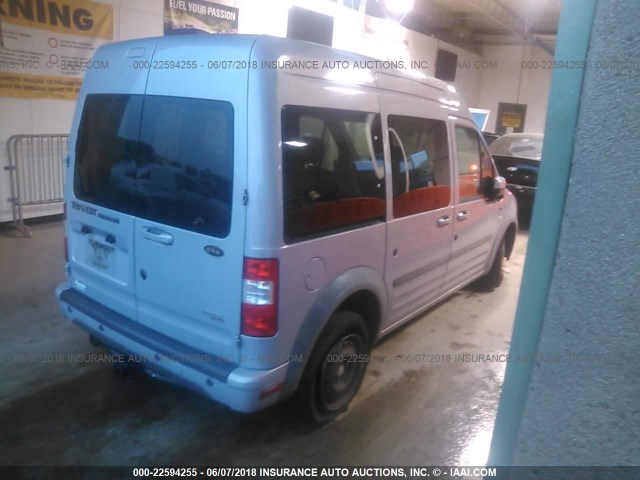 NM0KS9CN7CT089192 - 2012 FORD TRANSIT CONNECT XLT PREMIUM GRAY photo 4