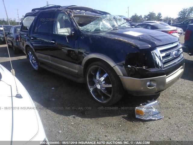 1FMJU1H59EEF64976 - 2014 FORD EXPEDITION XLT/KING RANCH BLACK photo 1