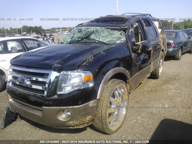 1FMJU1H59EEF64976 - 2014 FORD EXPEDITION XLT/KING RANCH BLACK photo 6