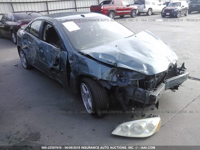 1G2ZK57N694240454 - 2009 PONTIAC G6 GT BLUE photo 6