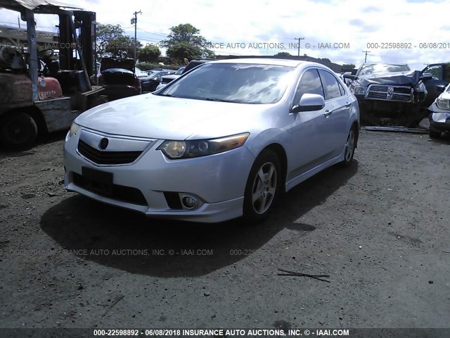 JH4CU2F88CC018287 - 2012 ACURA TSX SE SILVER photo 2