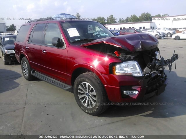 1FMJU1HT0FEF50206 - 2015 FORD EXPEDITION XLT/KING RANCH RED photo 1