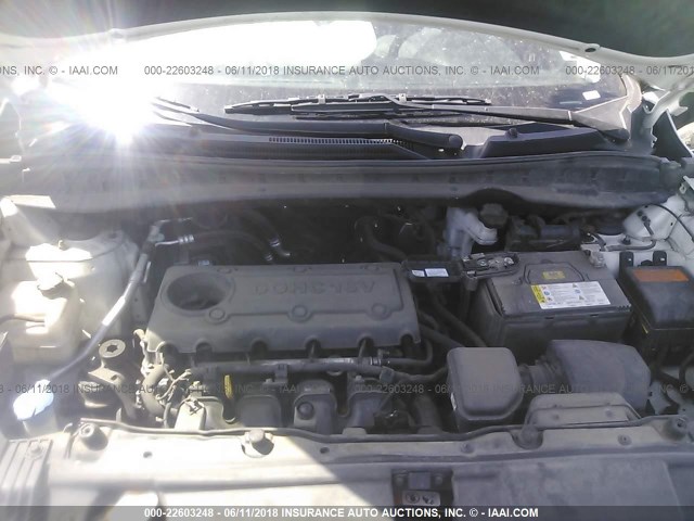 KM8JU3AC1DU664594 - 2013 HYUNDAI TUCSON GLS/LIMITED თეთრი ფოტო 10