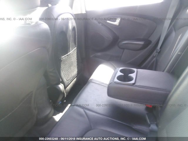 KM8JU3AC1DU664594 - 2013 HYUNDAI TUCSON GLS/LIMITED თეთრი ფოტო 8