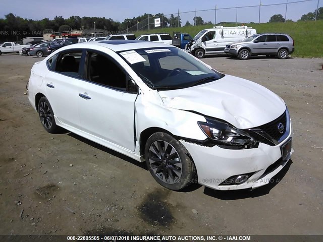 3N1CB7AP3HY211290 - 2017 NISSAN SENTRA SR TURBO/NISMO WHITE photo 1