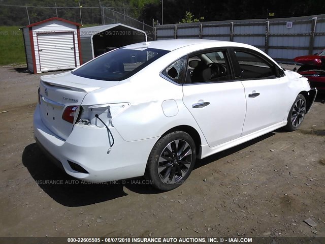 3N1CB7AP3HY211290 - 2017 NISSAN SENTRA SR TURBO/NISMO WHITE photo 4