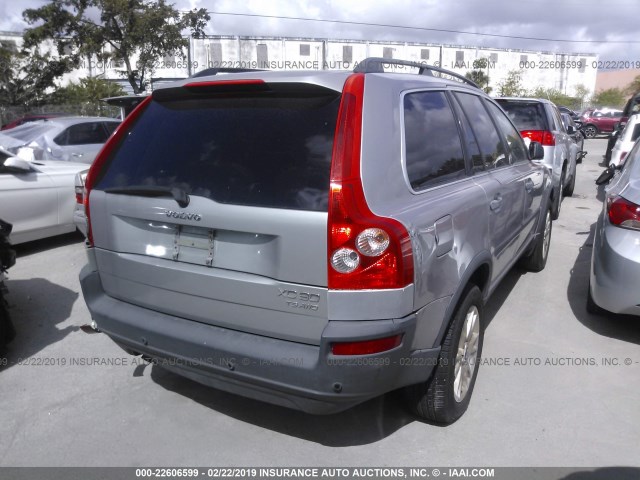 YV1CZ91H541083687 - 2004 VOLVO XC90 T6 Champagne photo 4