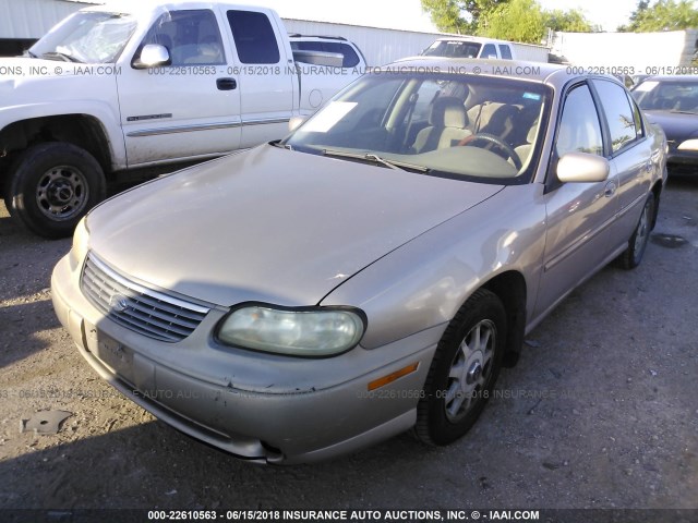 1G1NE52M2WY112953 - 1998 CHEVROLET MALIBU LS 金色 照片 2