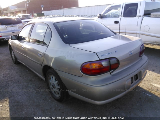 1G1NE52M2WY112953 - 1998 CHEVROLET MALIBU LS 金色 照片 3