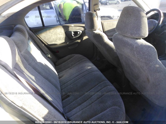 1G1NE52M2WY112953 - 1998 CHEVROLET MALIBU LS 金色 照片 8