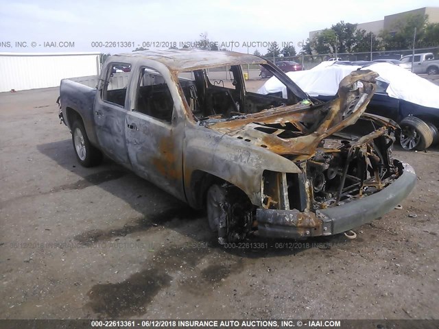 2GCEC13J081191751 - 2008 CHEVROLET SILVERADO C1500 GRAY photo 1