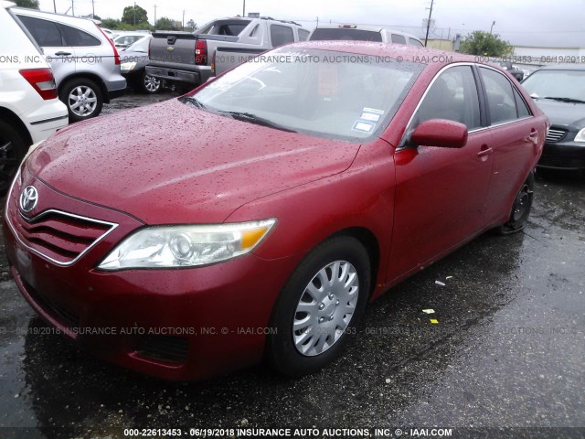 4T1BF3EK3BU743357 - 2011 TOYOTA CAMRY SE/LE/XLE 红色 照片 2