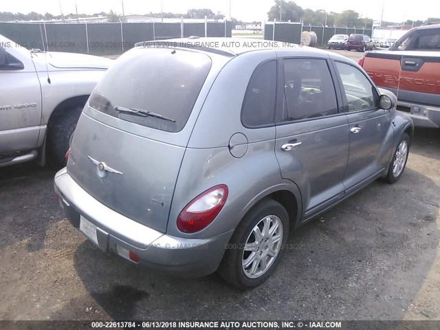 3A8FY58B58T228363 - 2008 CHRYSLER PT CRUISER TOURING GRAY photo 4