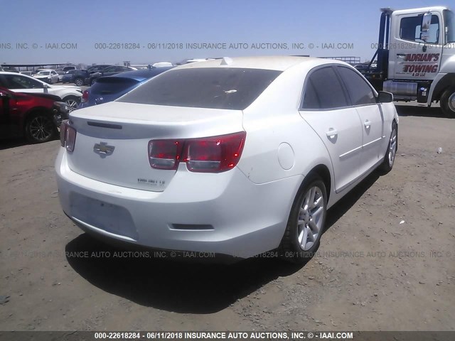 1G11C5SA2DF323721 - 2013 CHEVROLET MALIBU 1LT თეთრი ფოტო 4