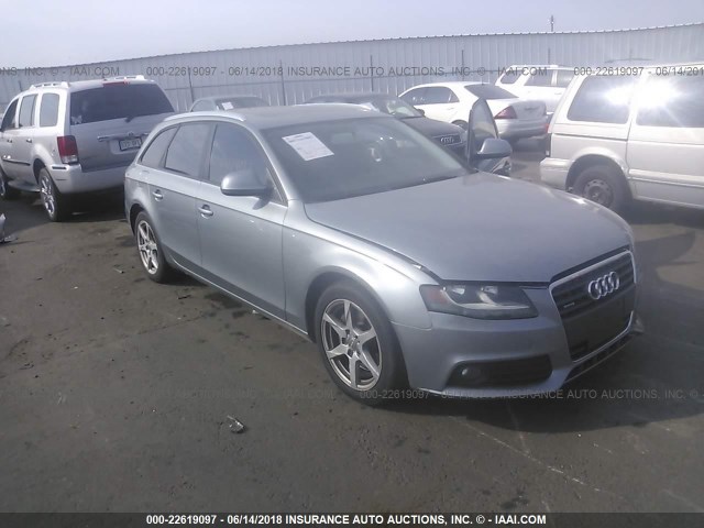 WAUVF78K89A180691 - 2009 AUDI A4 2.0T AVANT QUATTRO GRAY photo 1