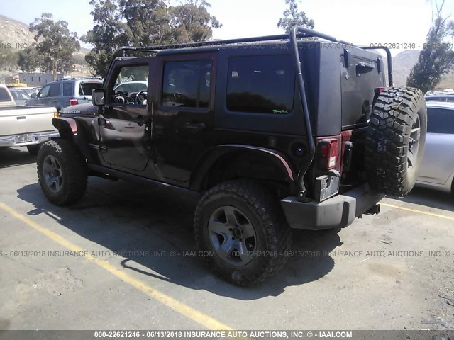 1J4GA69198L527341 - 2008 JEEP WRANGLER UNLIMITE RUBICON RED photo 3