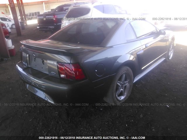 1FAFP42X23F448206 - 2003 FORD MUSTANG GT GRAY photo 4