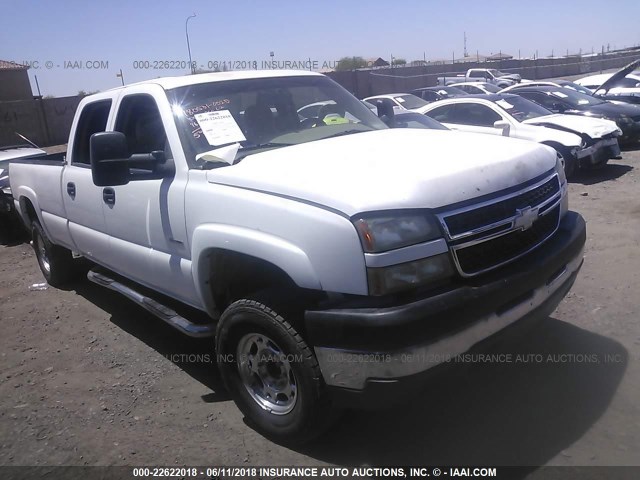 1GCHC23DX6F235919 - 2006 CHEVROLET SILVERADO C2500 HEAVY DUTY WHITE photo 1