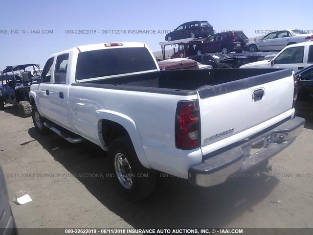 1GCHC23DX6F235919 - 2006 CHEVROLET SILVERADO C2500 HEAVY DUTY WHITE photo 3