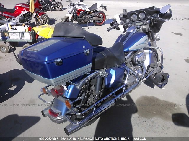 1HD1FF437AB623632 - 2010 HARLEY-DAVIDSON FLHTC BLUE photo 4