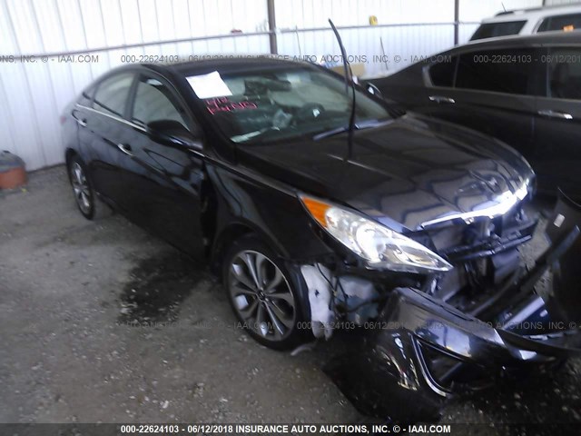 5NPEC4ABXDH741253 - 2013 HYUNDAI SONATA SE/LIMITED BLACK photo 1