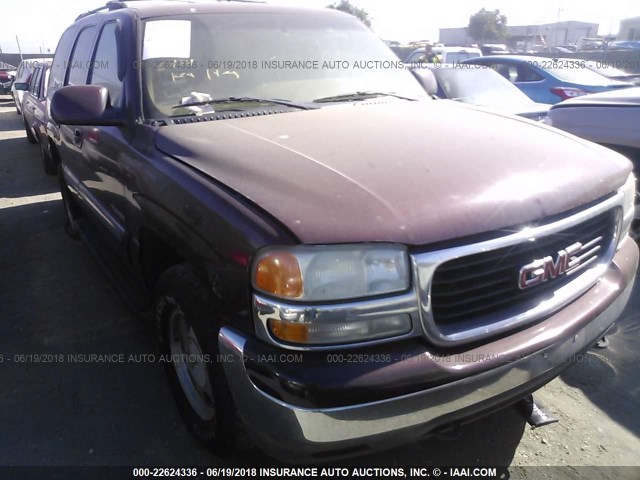 1GKEK13VXYJ132447 - 2000 GMC YUKON BURGUNDY photo 6