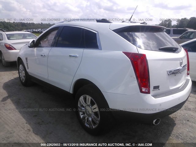 3GYFNAE35CS624579 - 2012 CADILLAC SRX LUXURY COLLECTION WHITE photo 3