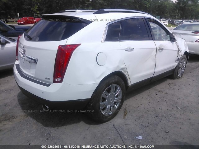 3GYFNAE35CS624579 - 2012 CADILLAC SRX LUXURY COLLECTION WHITE photo 4