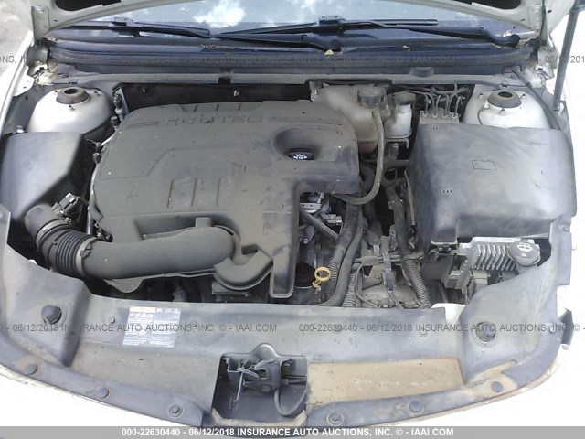 1G1ZC5E09CF227153 - 2012 CHEVROLET MALIBU 1LT 白色 照片 10