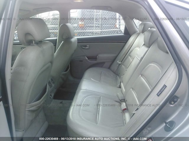 KMHFC46F67A147248 - 2007 HYUNDAI AZERA SE/LIMITED GRAY photo 8