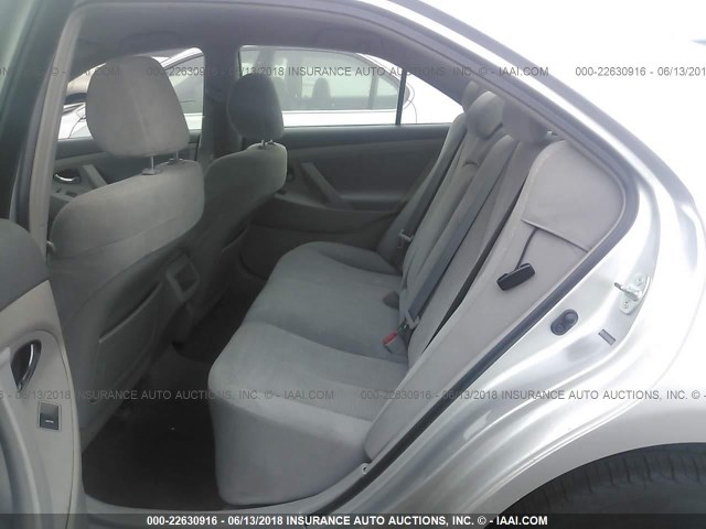 4T4BF3EK4AR006687 - 2010 TOYOTA CAMRY SE/LE/XLE 银色 照片 8