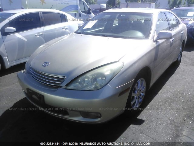 JTHBF30G930147040 - 2003 LEXUS ES 300 GOLD photo 2