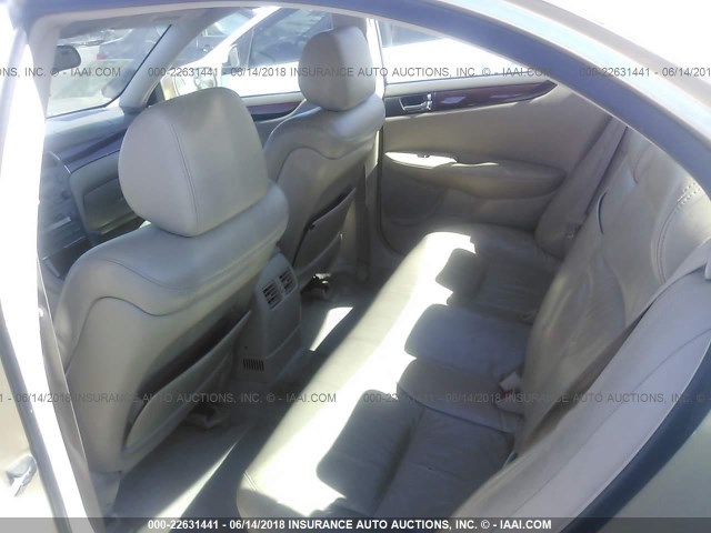 JTHBF30G930147040 - 2003 LEXUS ES 300 GOLD photo 8