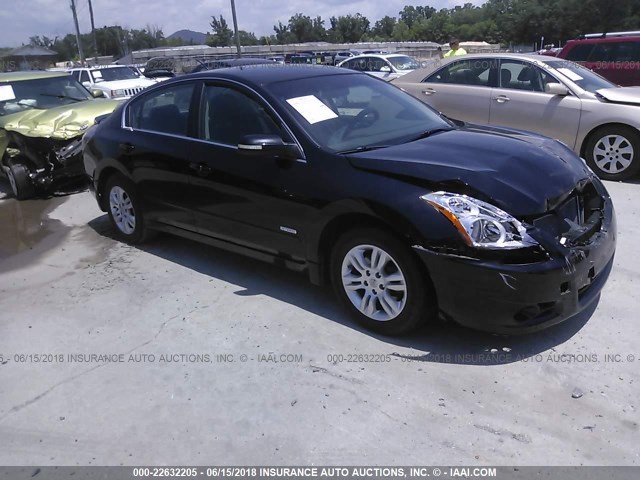 1N4CL2AP9AC148391 - 2010 NISSAN ALTIMA HYBRID BLACK photo 1