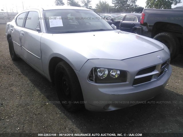 2B3KA43G87H755586 - 2007 DODGE CHARGER SE/SXT SILVER photo 1