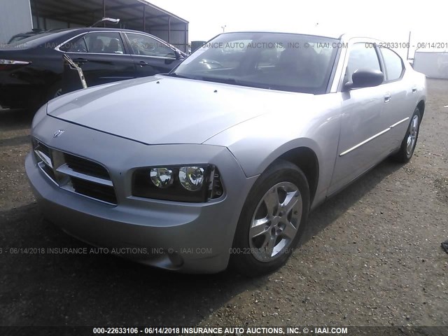 2B3KA43G87H755586 - 2007 DODGE CHARGER SE/SXT SILVER photo 2