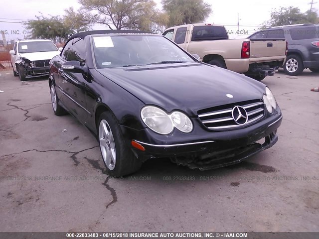 WDBTK72F37T077969 - 2007 MERCEDES-BENZ CLK 550 BLACK photo 6