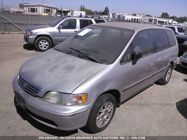 JHMRA3846WC005383 - 1998 HONDA ODYSSEY LX/EX TAN photo 2