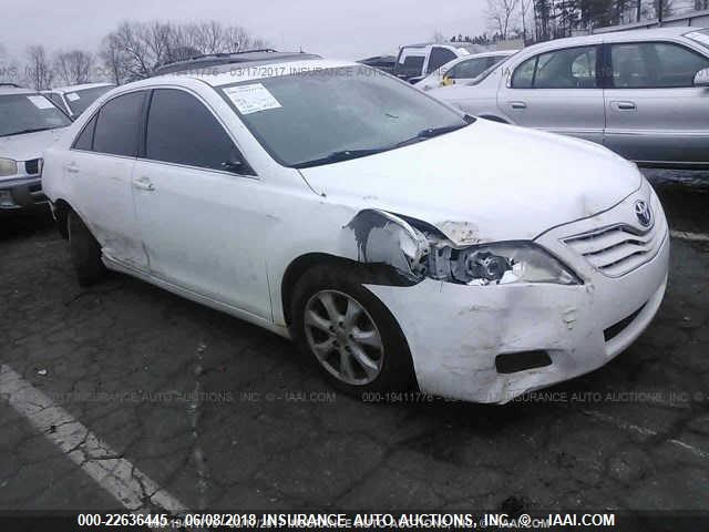 4T1BK3EK0AU608055 - 2010 TOYOTA CAMRY SE/LE/XLE WHITE photo 1