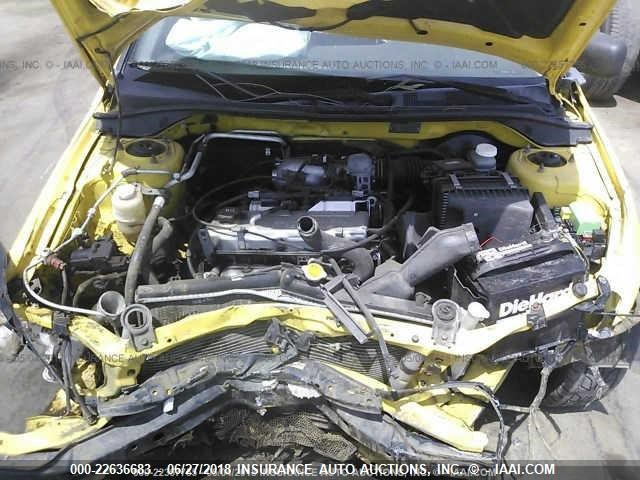 JA3AJ86E33U083762 - 2003 MITSUBISHI LANCER OZ RALLY YELLOW photo 10